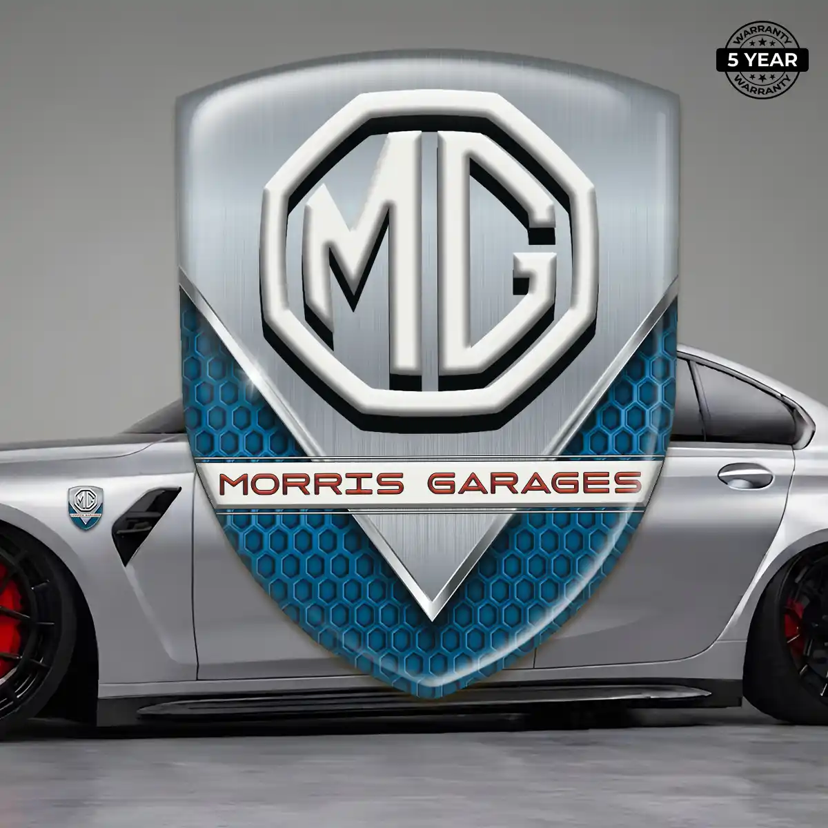 MG Emblem Badge Premium Dome