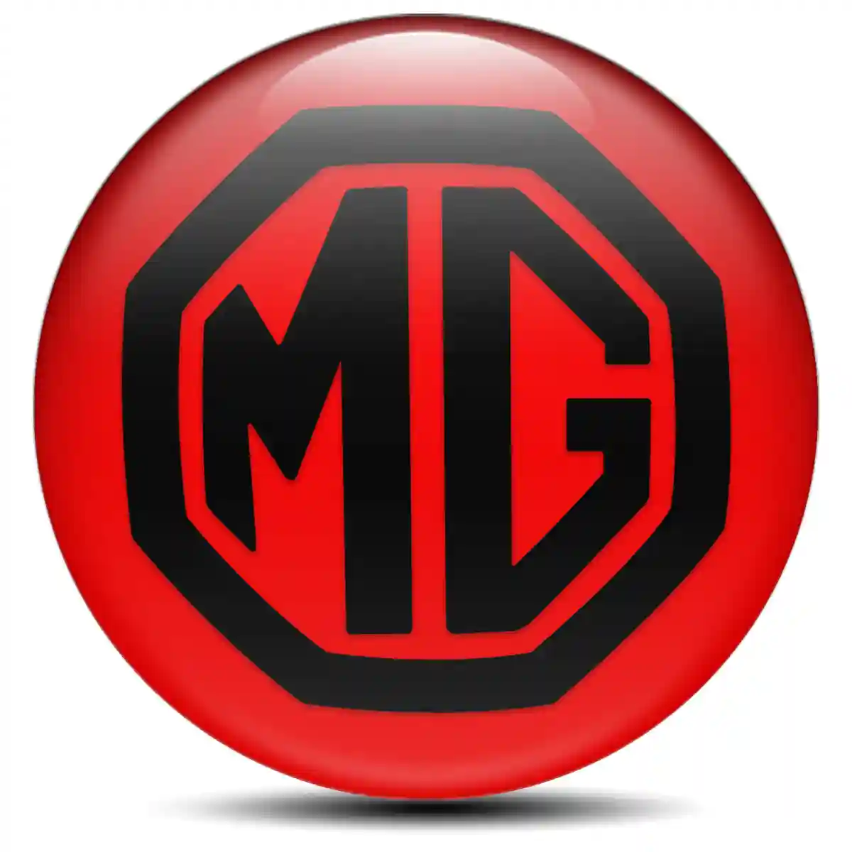MG Emblem Badge Refined Design