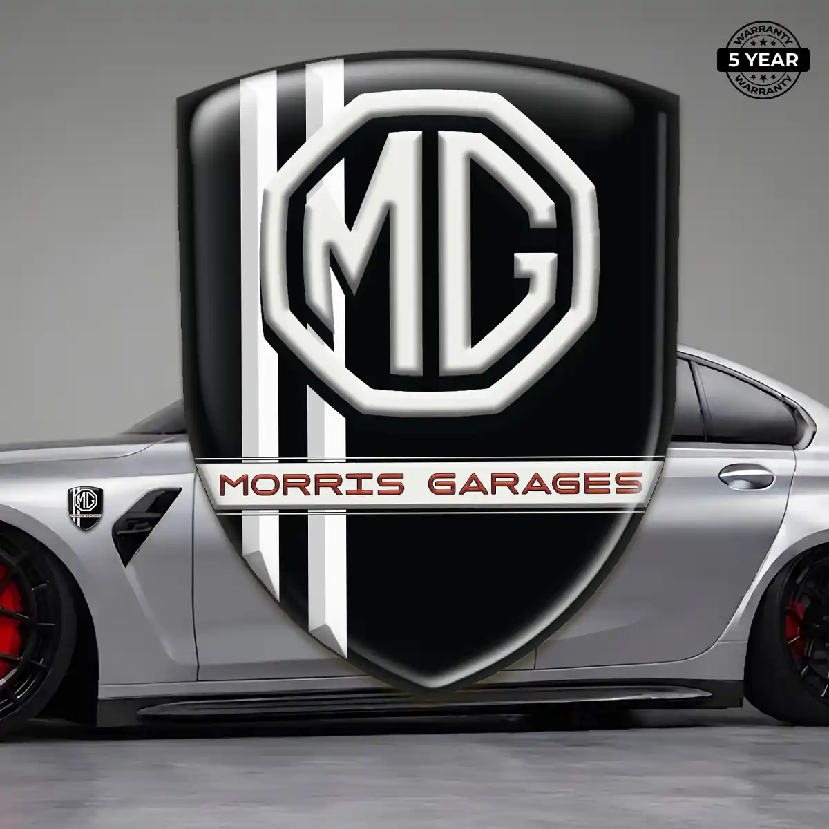 MG Emblem Cabin Style