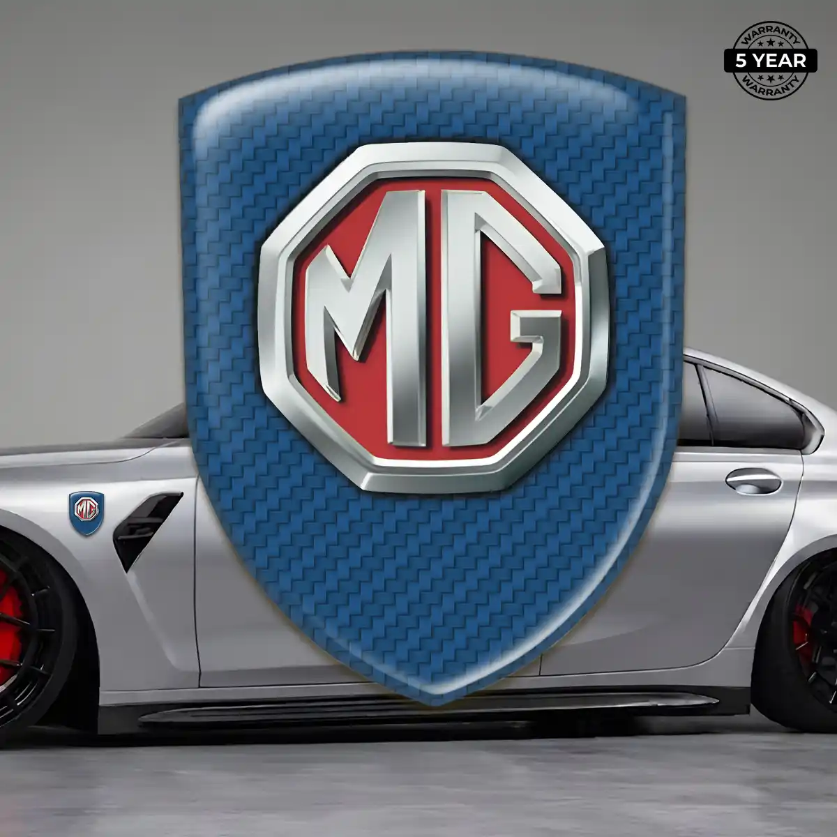 MG Emblem Crest Cabin Style