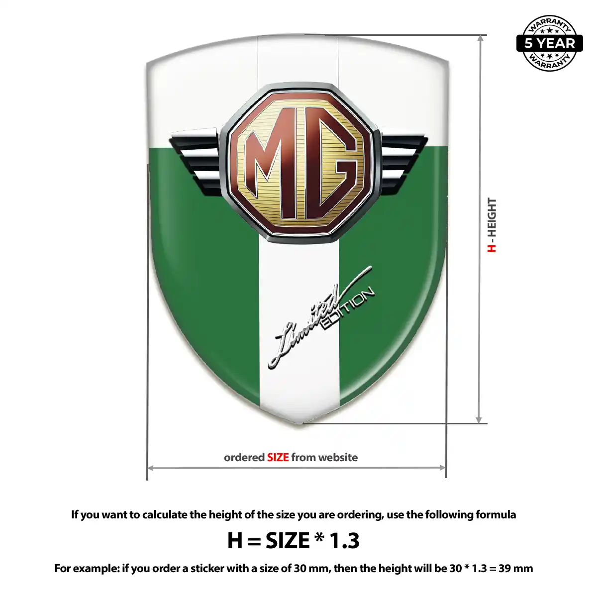 MG Emblem Crest Deluxe Edition