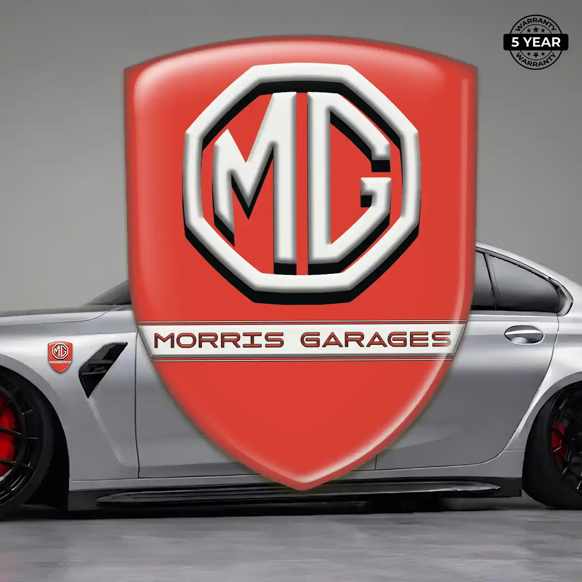 MG Emblem Crest Elite Finish