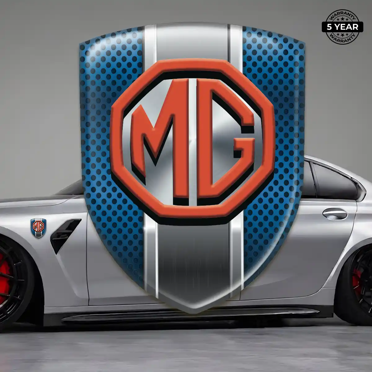 MG Emblem Crest Interior Elegance