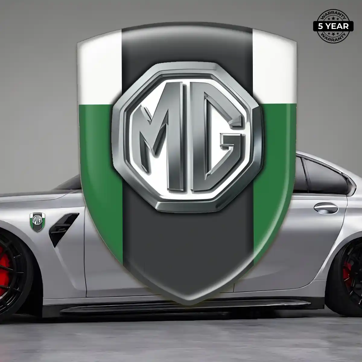 MG Emblem Crest Interior Luxe