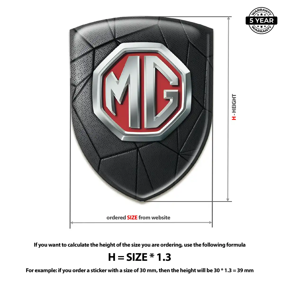 MG Emblem Crest Noble Edition
