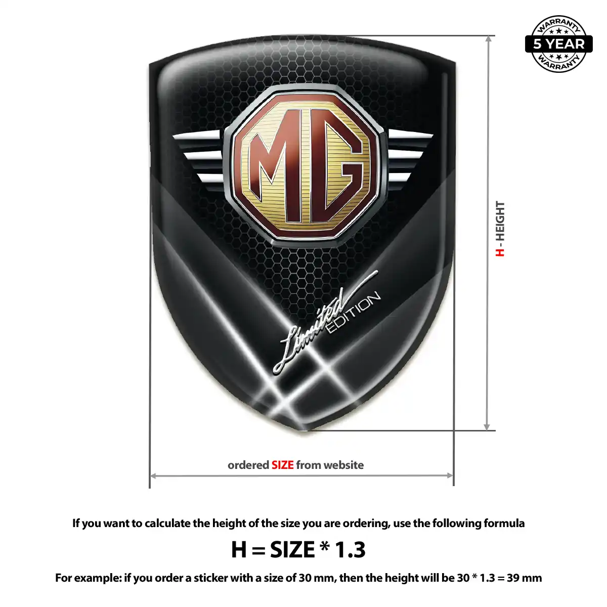 MG Emblem Crest Opulent Line