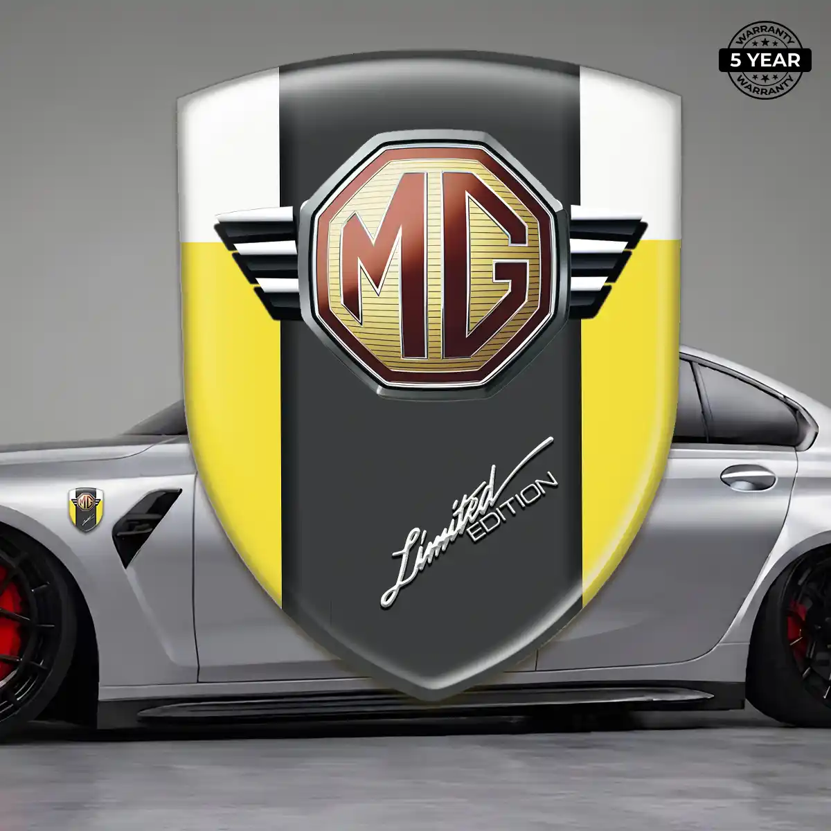 MG Emblem Crest Premium Dome
