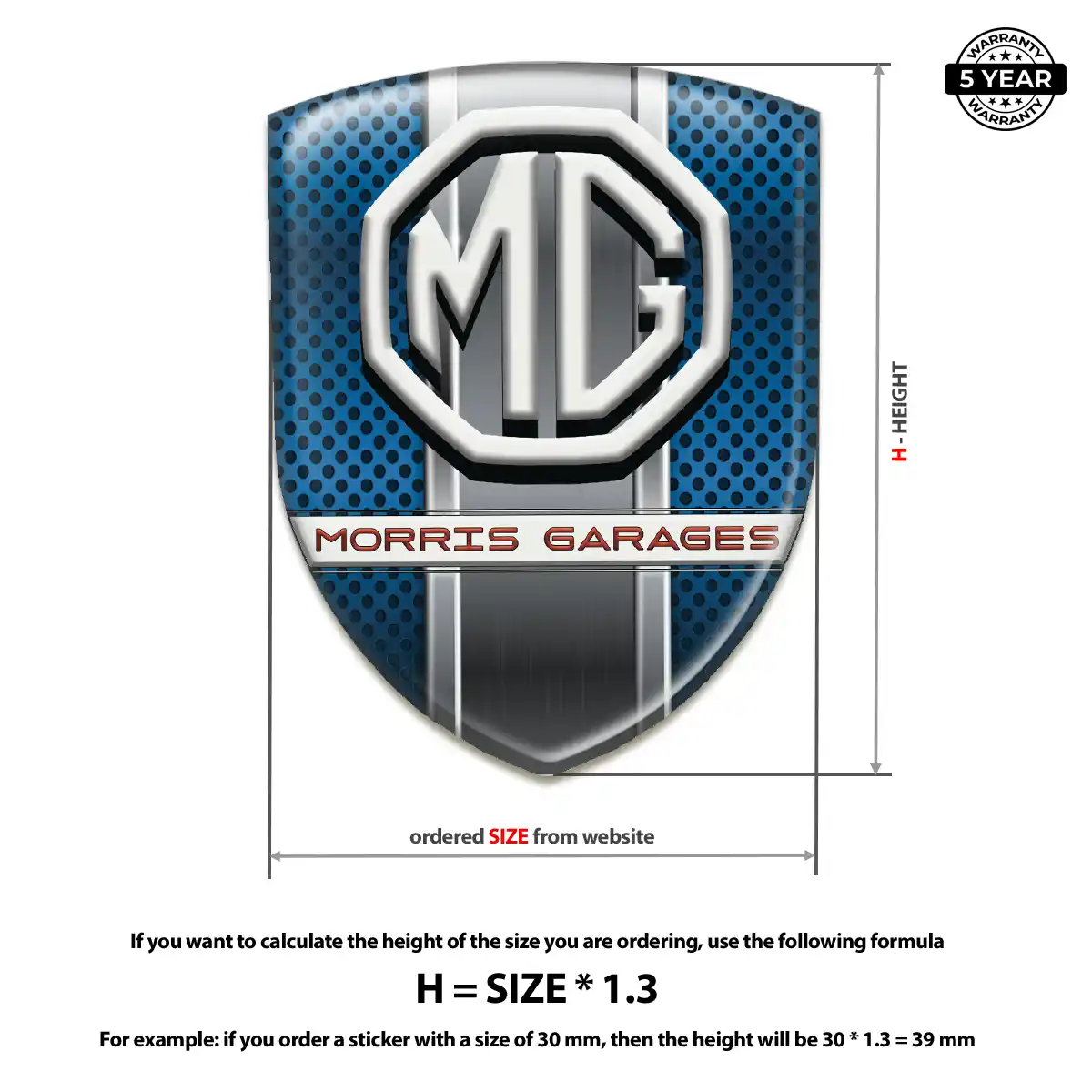 MG Emblem Crest Prestige Line