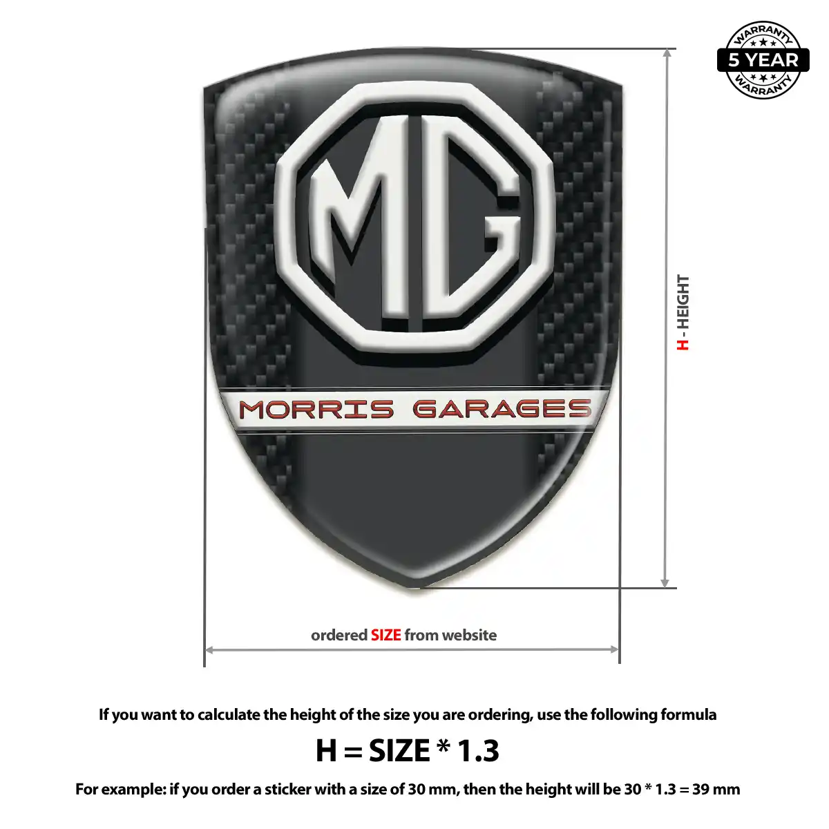 MG Emblem Crest Signature Grade