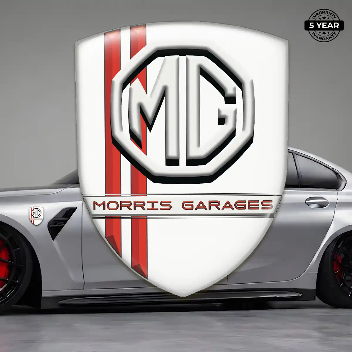 MG Emblem Crest Sleek Style