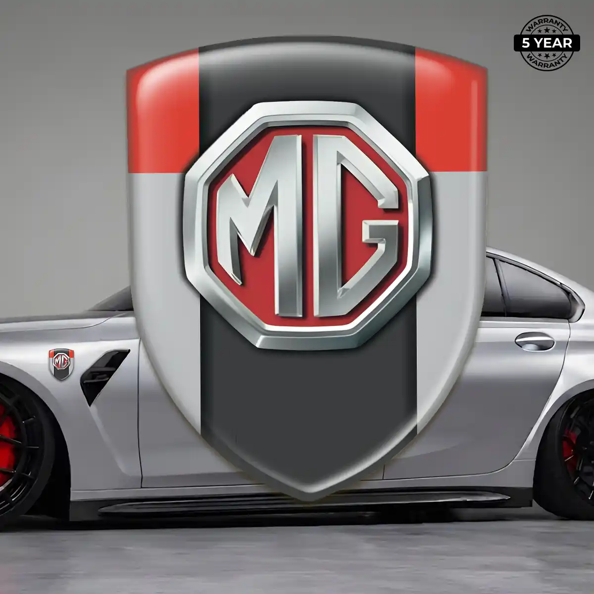 MG Emblem Domed Badge Cabin Style