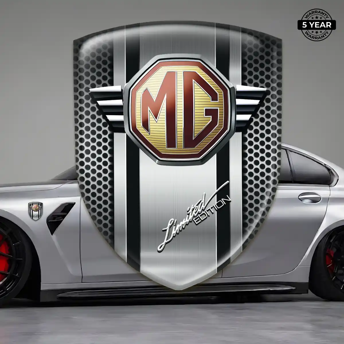 MG Emblem Domed Badge Outer Style