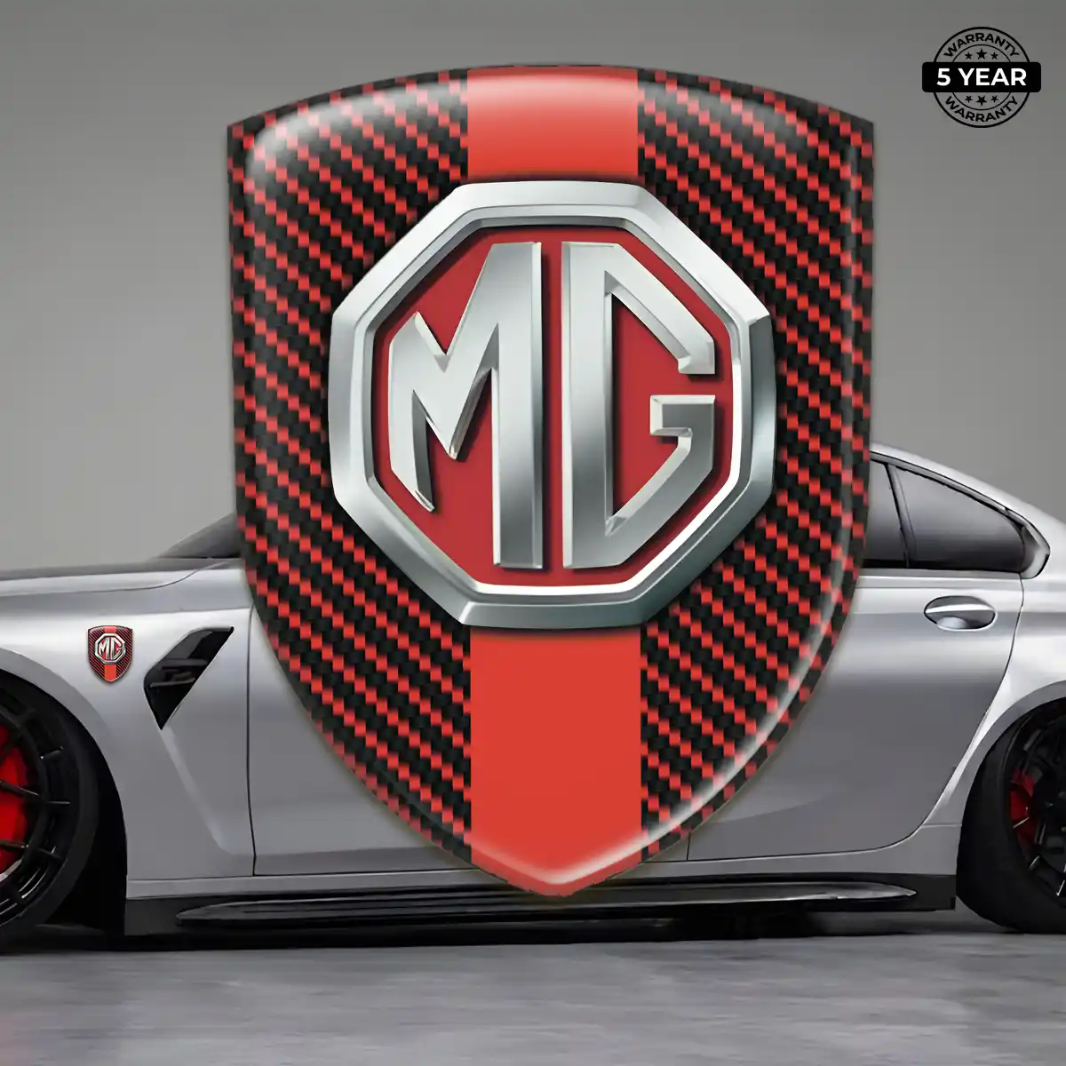 MG Emblem Domed Badge Prestige Line
