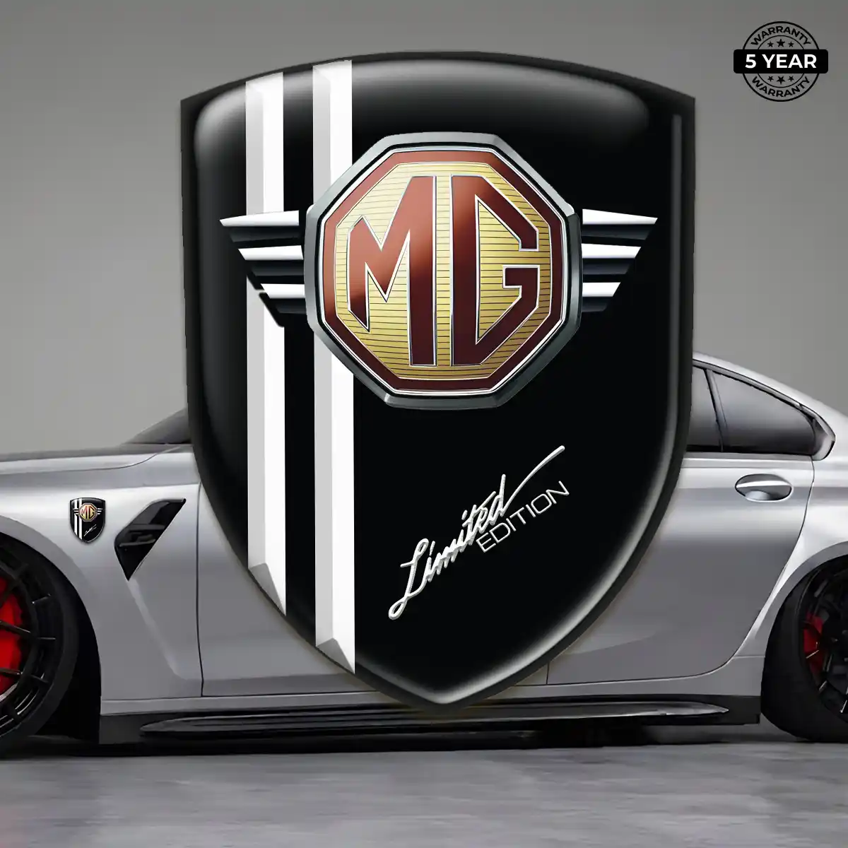 MG Emblem Domed Badge Signature Grade