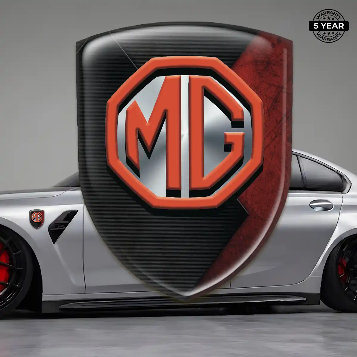 MG Emblem Interior Elegance