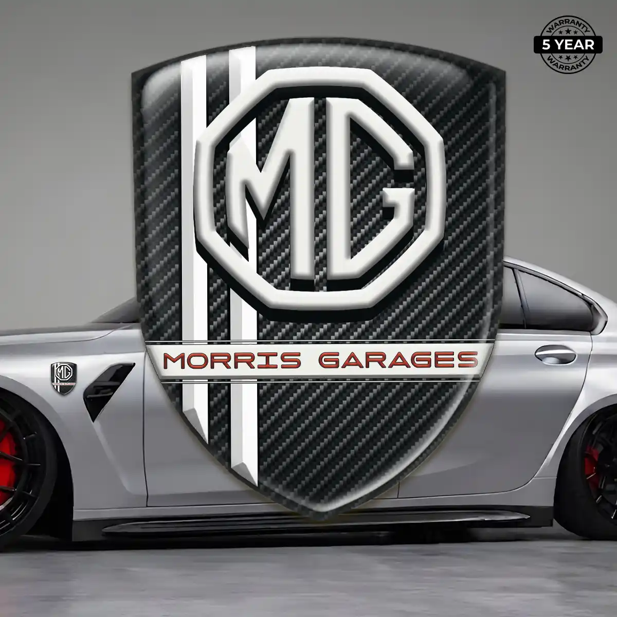 MG Emblem Interior Luxe