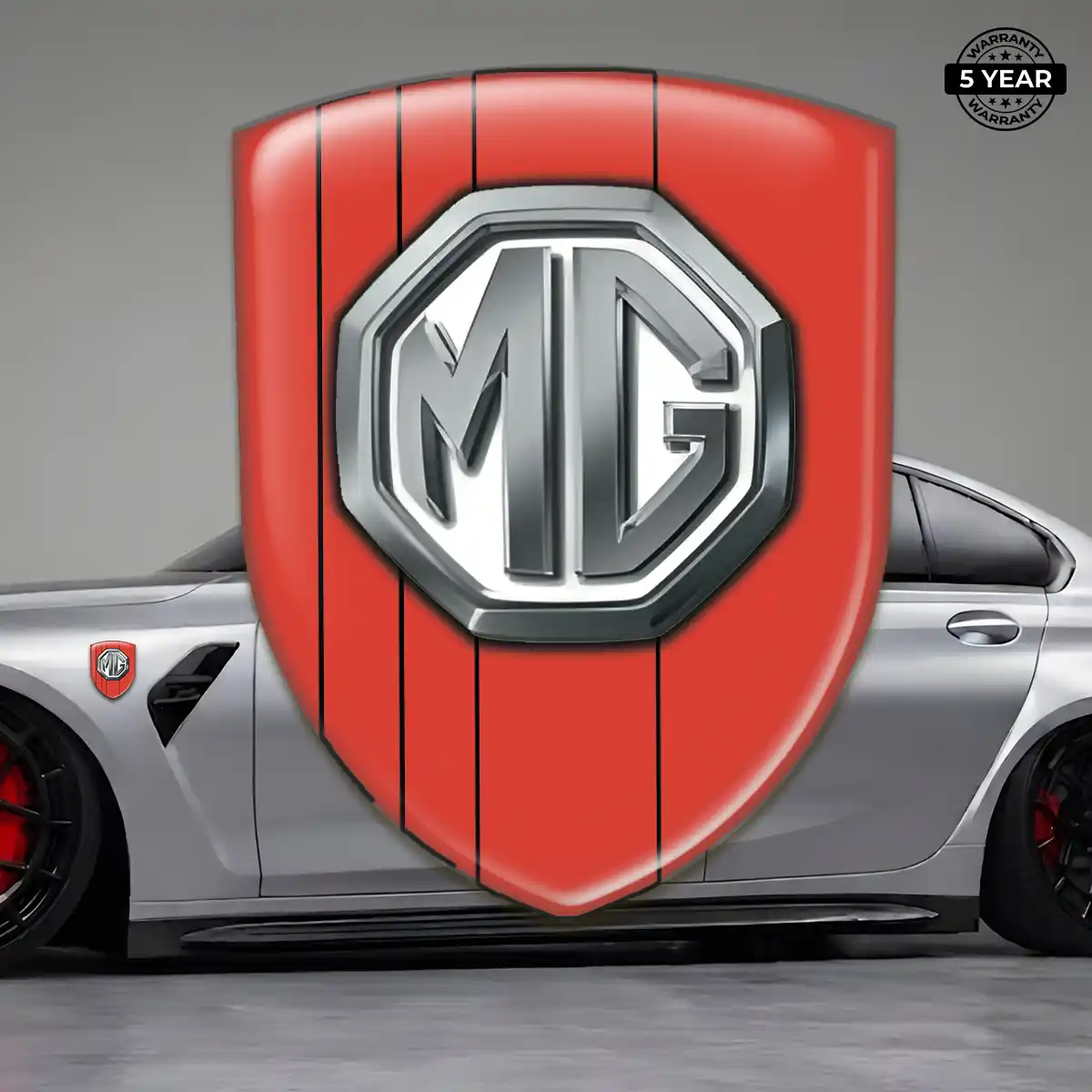 MG Emblem Logo Badge Cabin Style