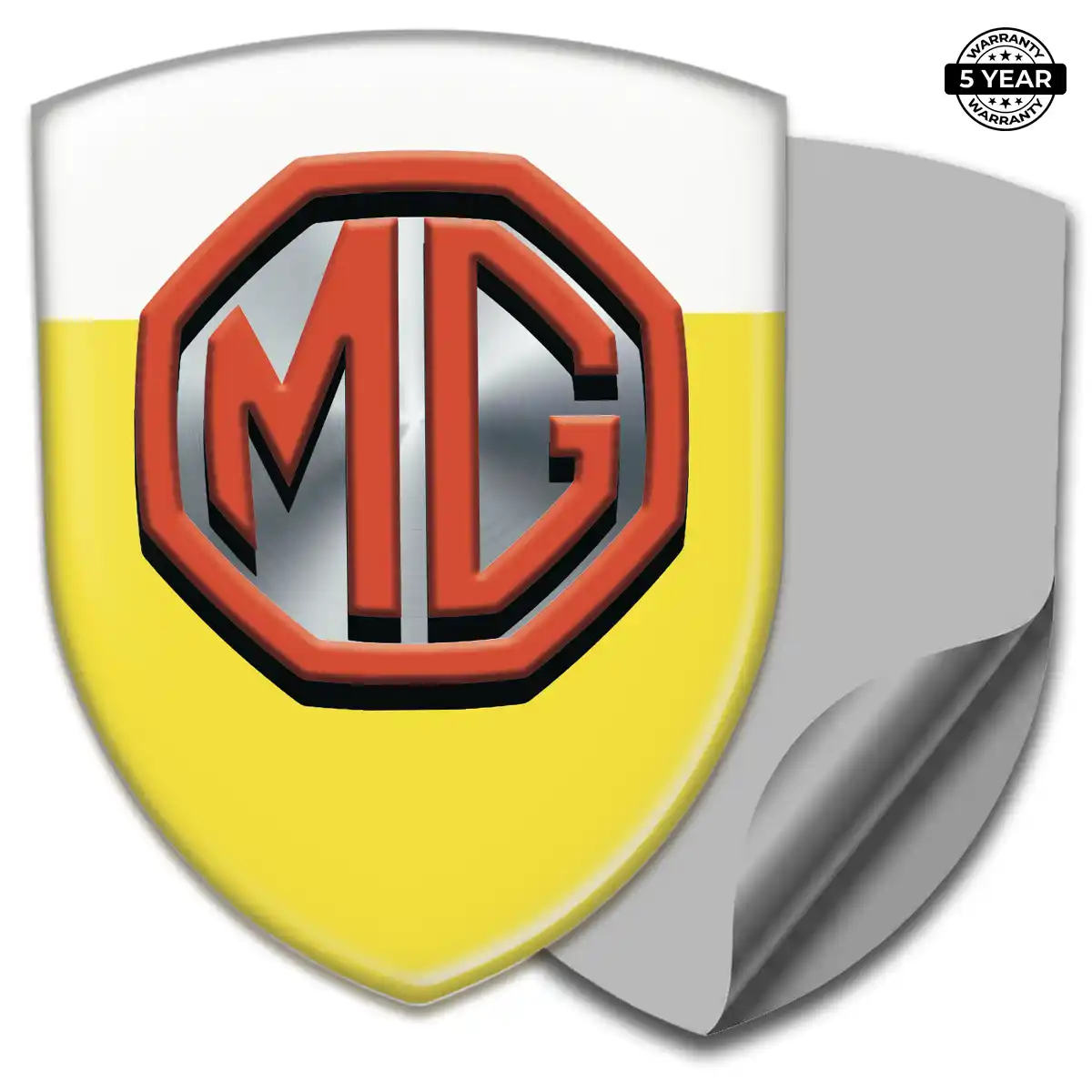 MG Emblem Logo Badge Refined Design