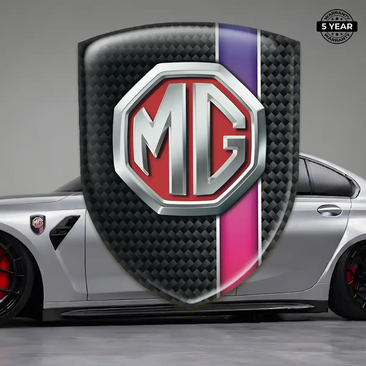 MG Emblem Logo Badge Resin Elite
