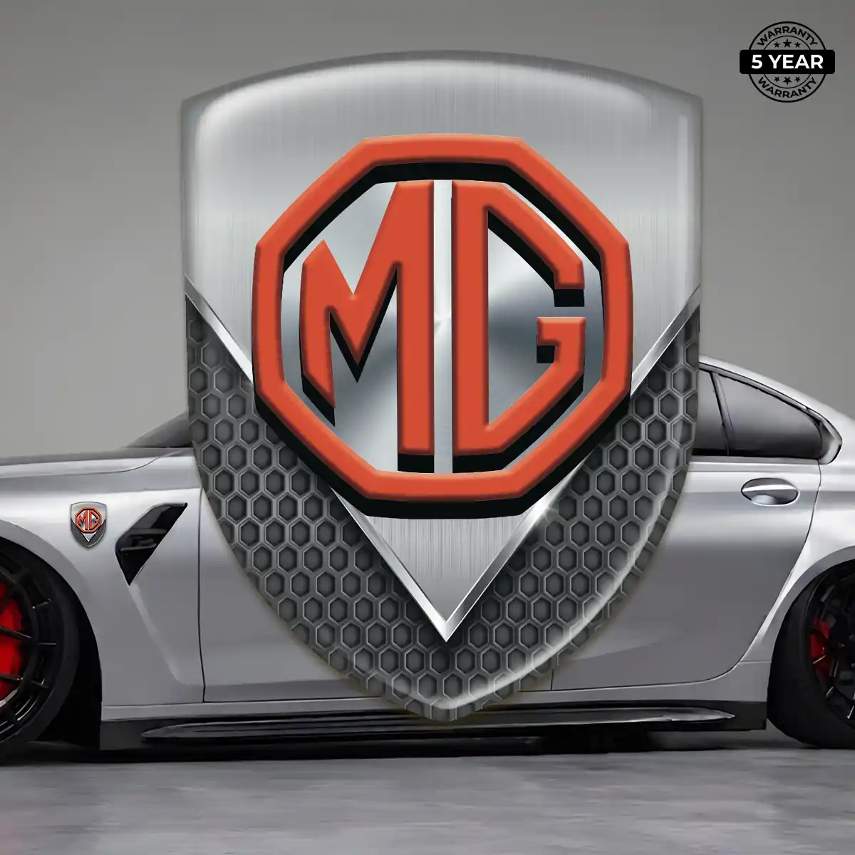 MG Emblem Logo Badge Signature Grade