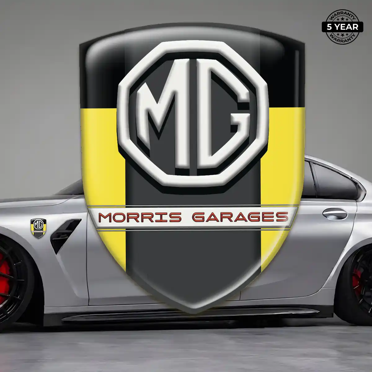 MG Emblem Logo Badge Sleek Style