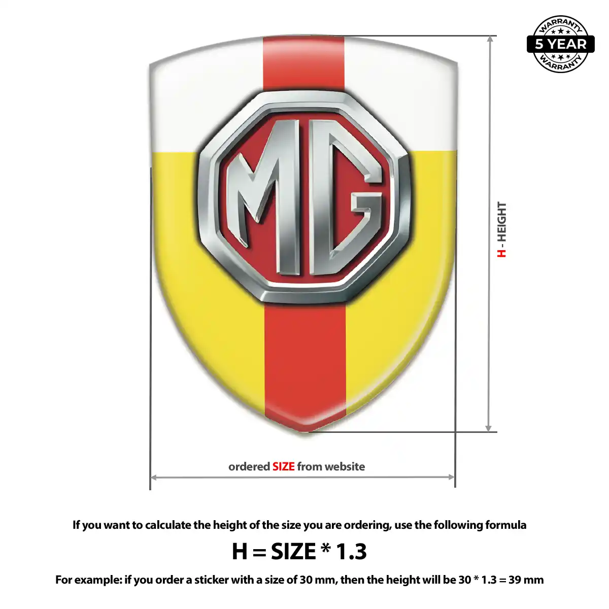 MG Emblem Logo Elite Edition