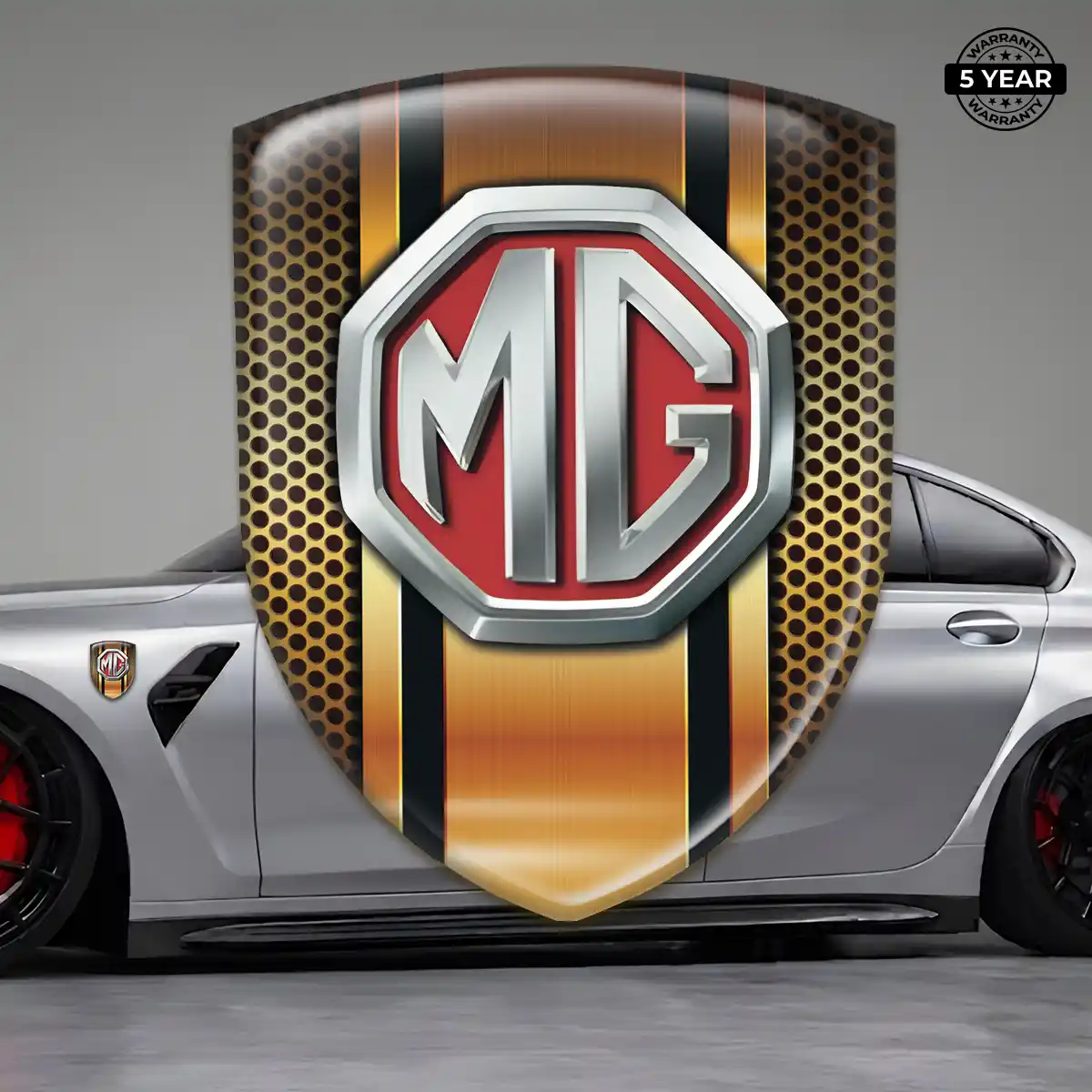MG Emblem Logo Exterior Luxe