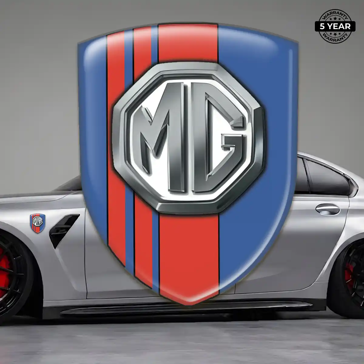 MG Emblem Logo Interior Luxe