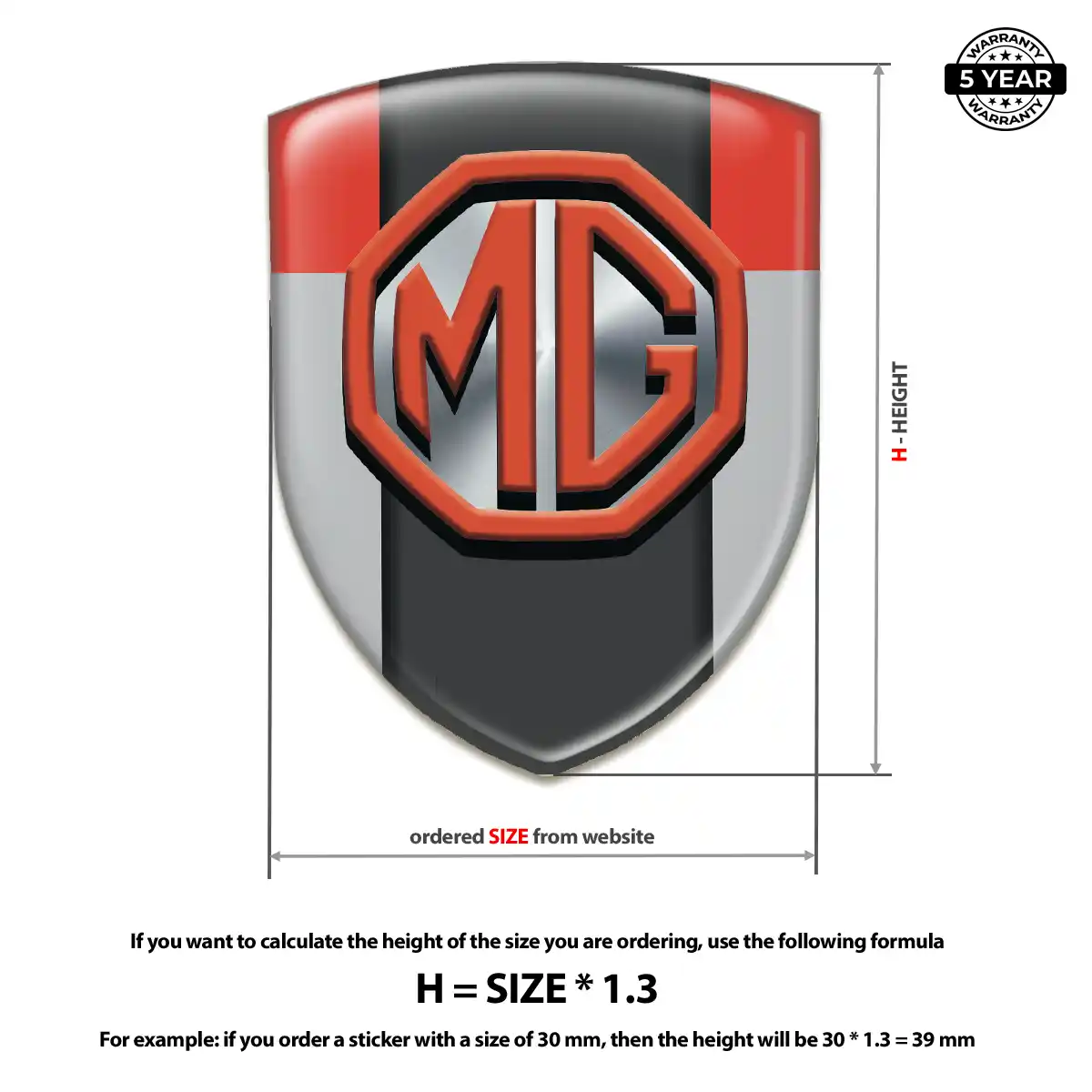 MG Emblem Logo Noble Edition