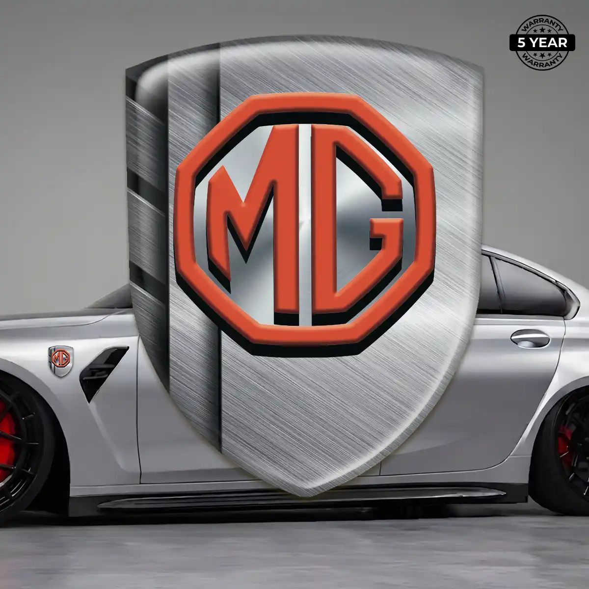 MG Emblem Logo Premium Dome
