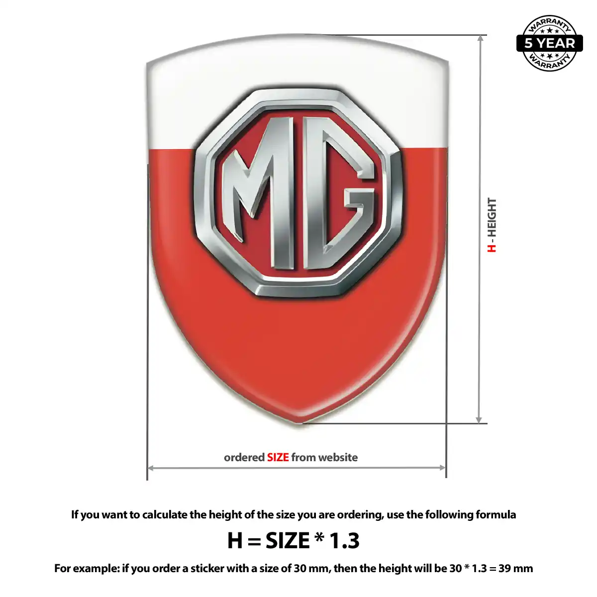 MG Emblem Logo Refined Design