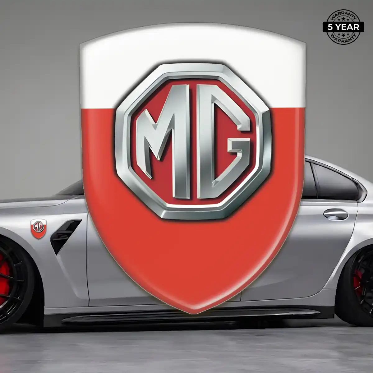MG Emblem Logo Refined Design