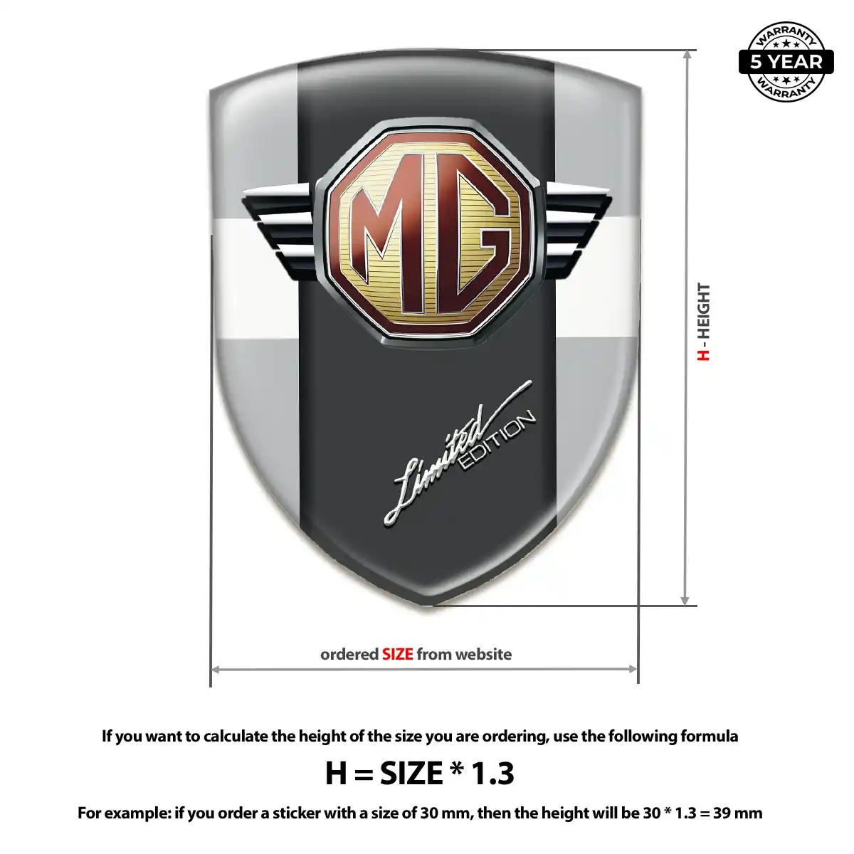 MG Emblem Logo Superior Craft