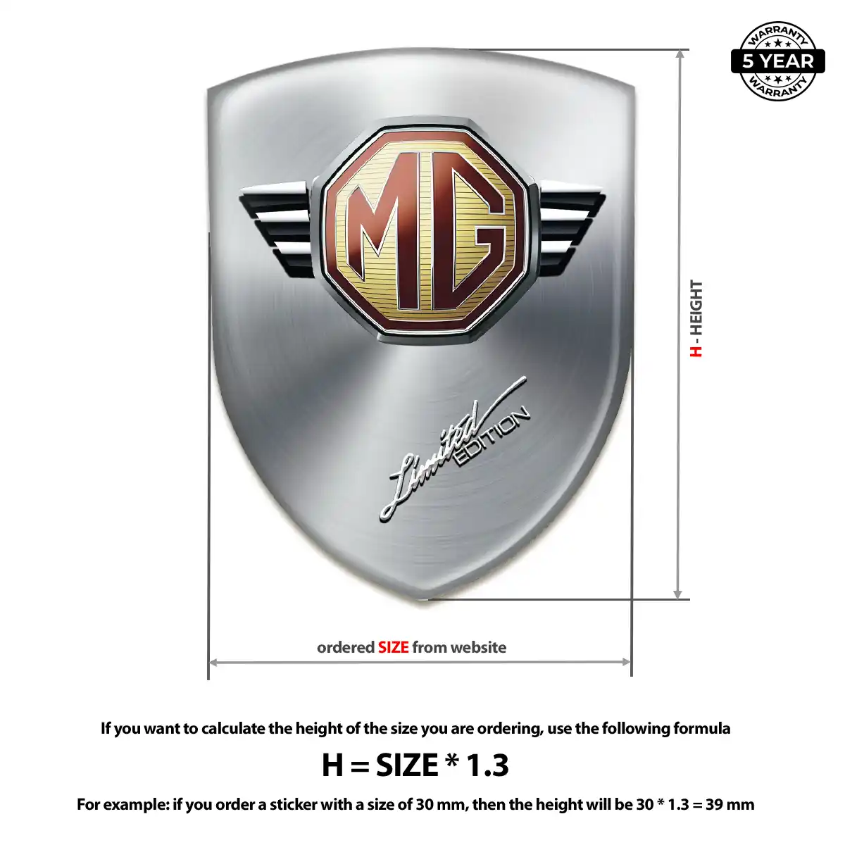 MG Emblem Opulent Line