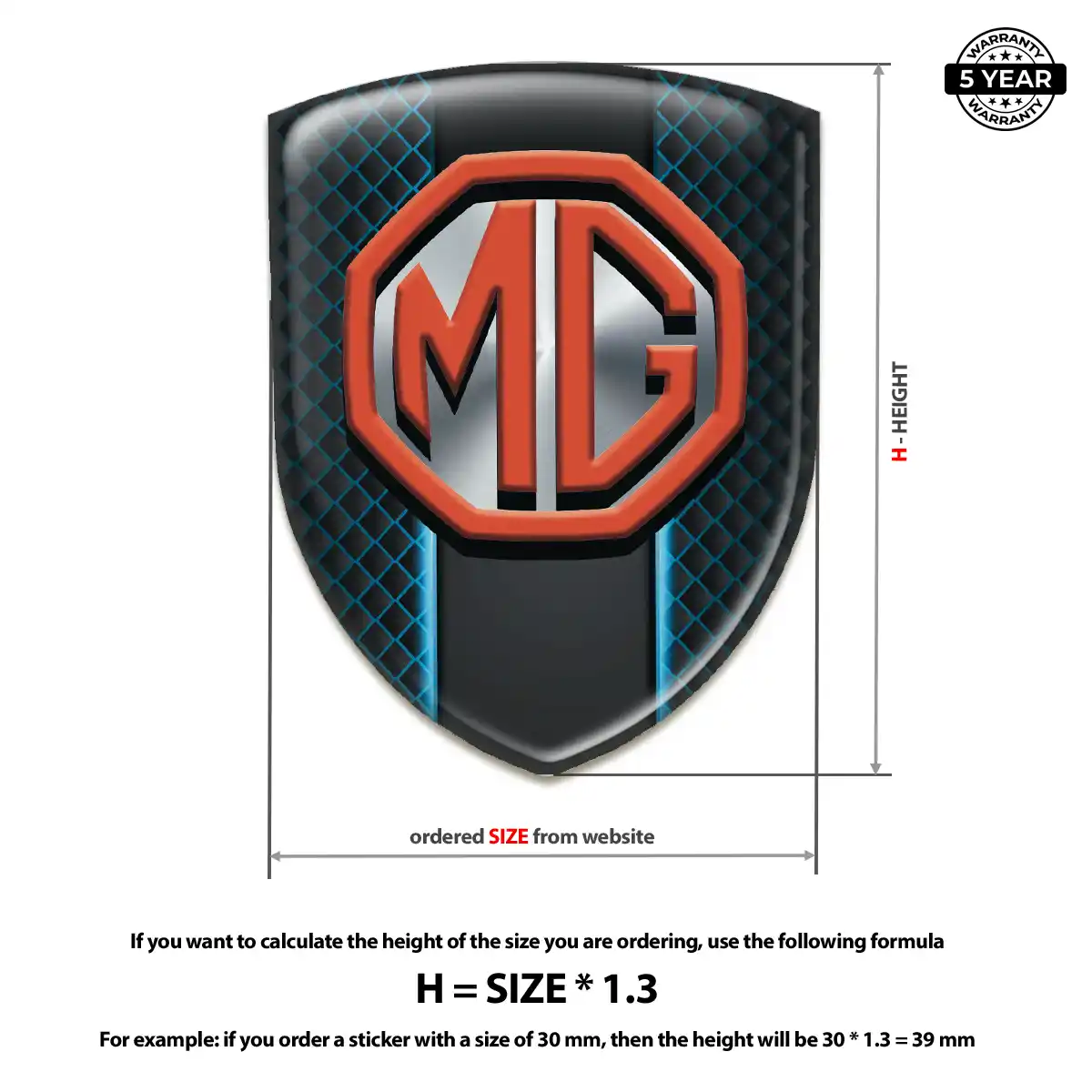 MG Emblem Outer Style