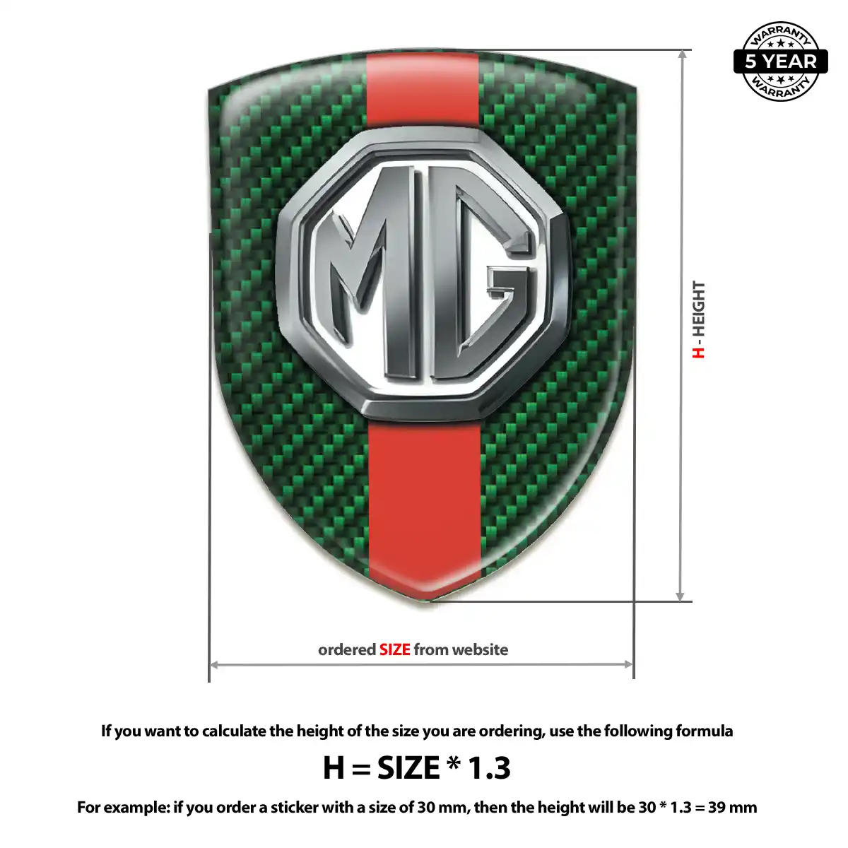 MG Emblem Prime Quality
