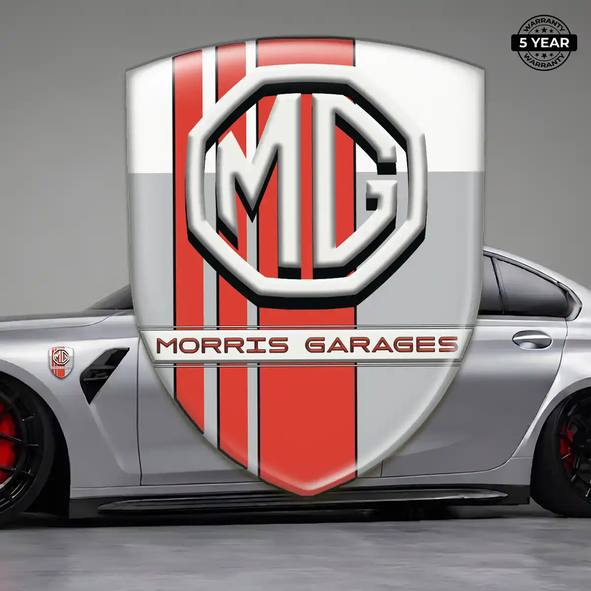 MG Emblem Shield Cabin Style