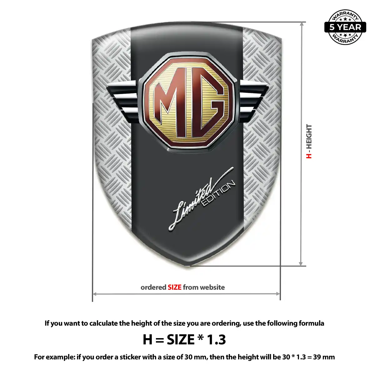 MG Emblem Shield Elite Edition