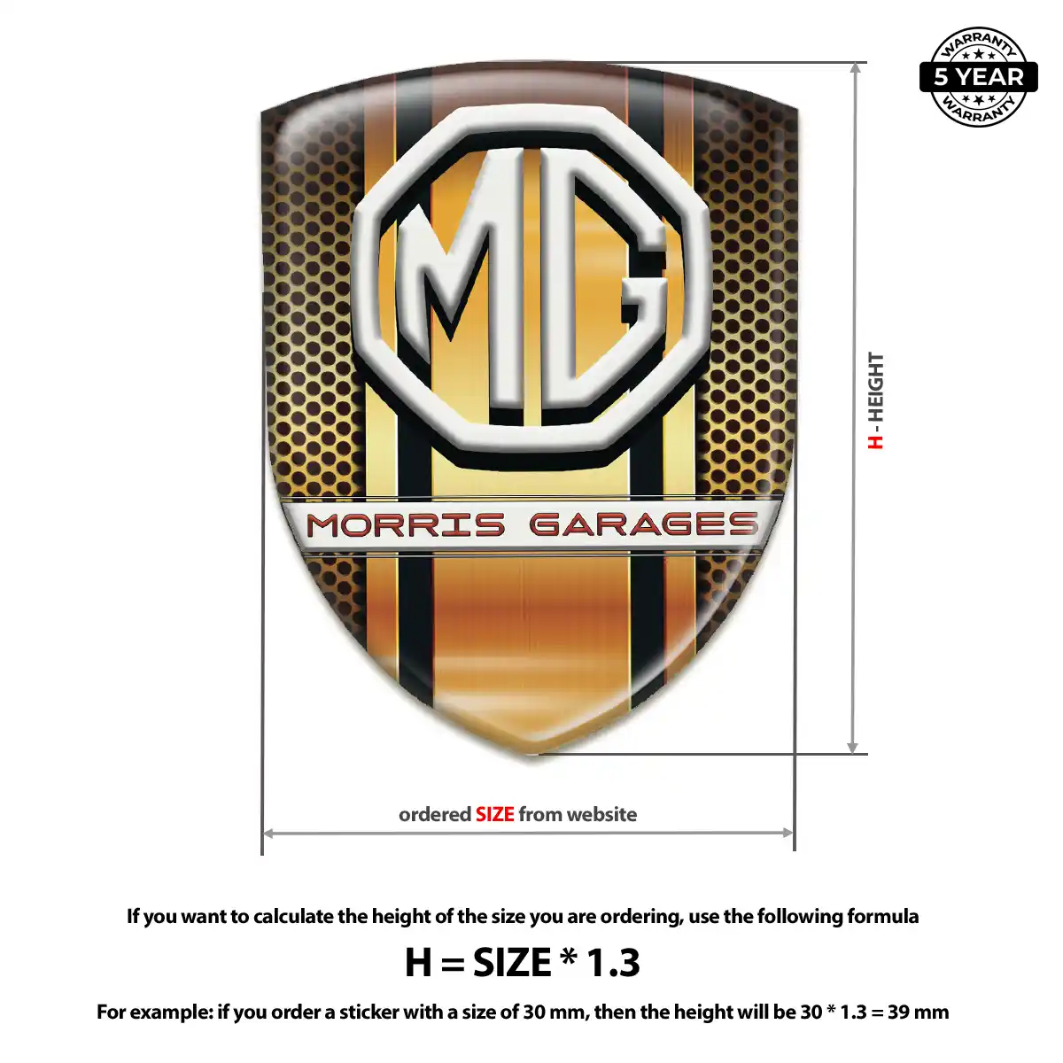 MG Emblem Shield Exclusive Series