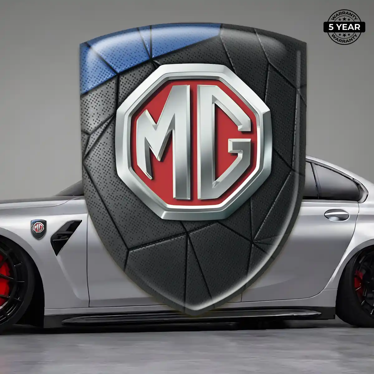 MG Emblem Shield Interior Elegance