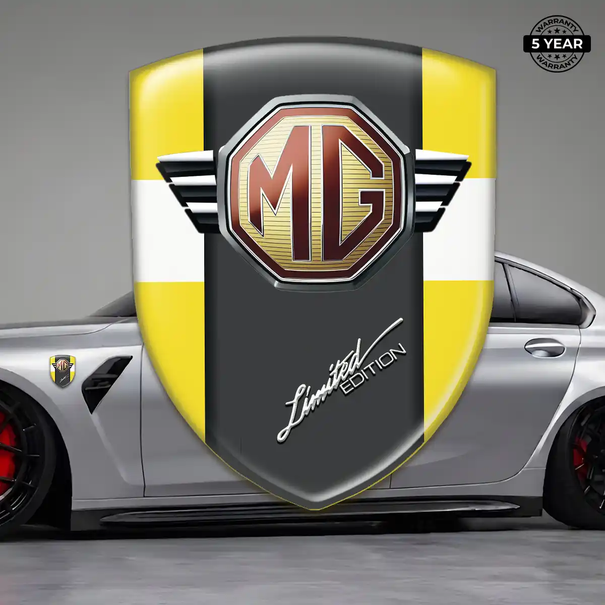 MG Emblem Shield Outer Style