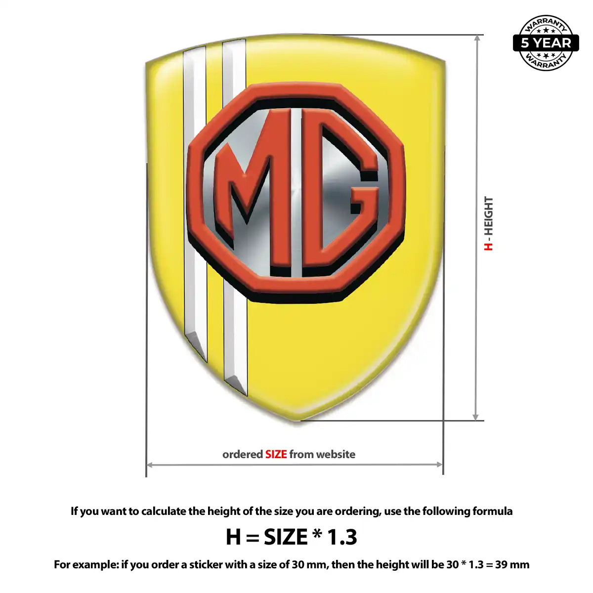 MG Emblem Shield Refined Design