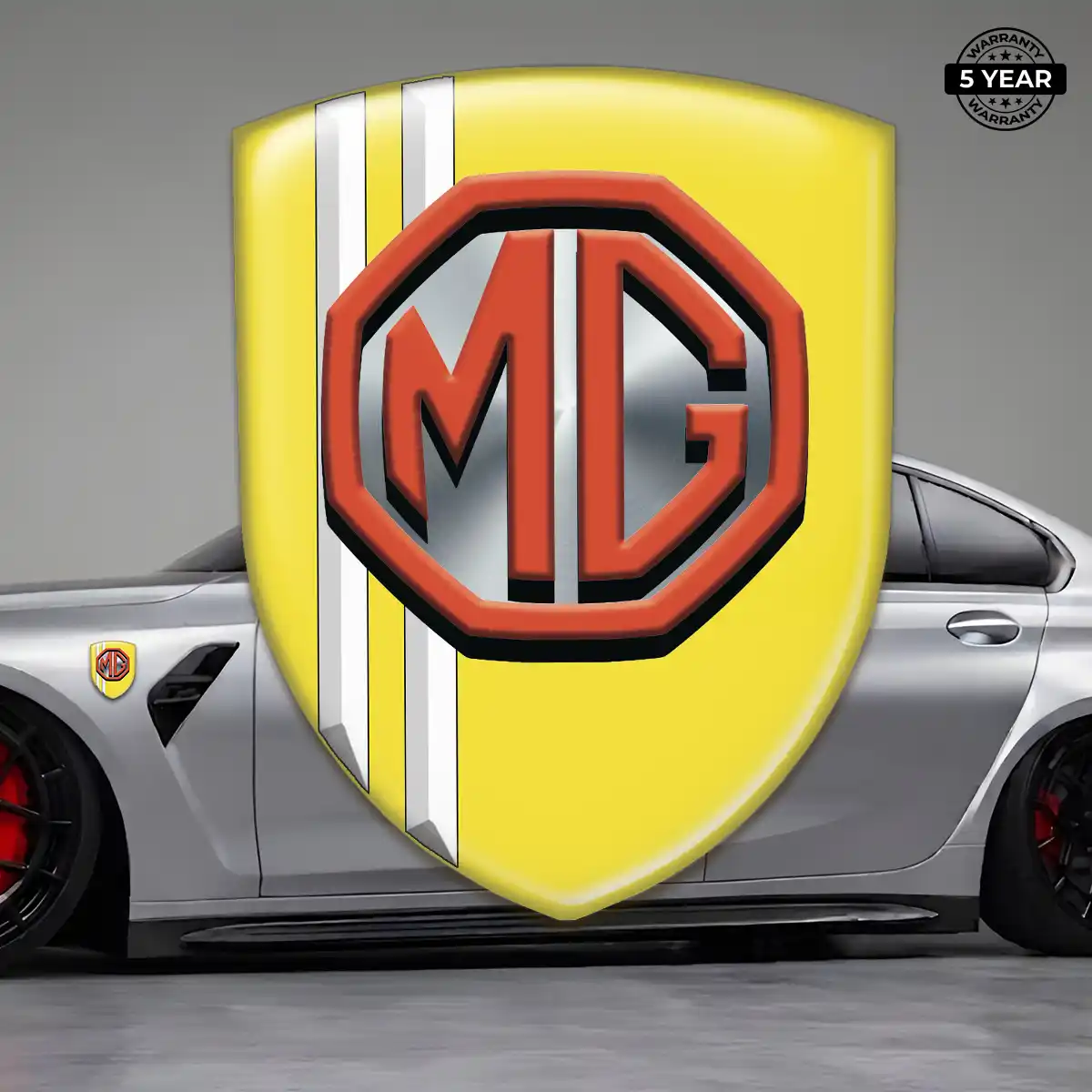 MG Emblem Shield Refined Design