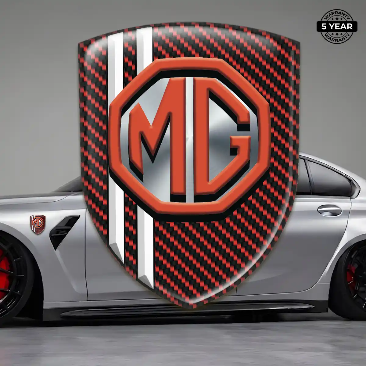 MG Emblem Silicone Cabin Style