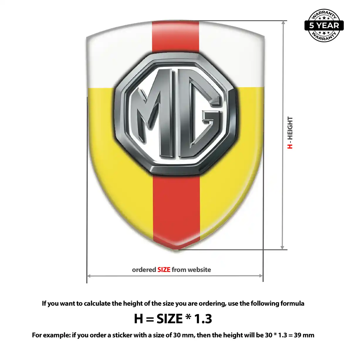 MG Emblem Silicone Deluxe Edition