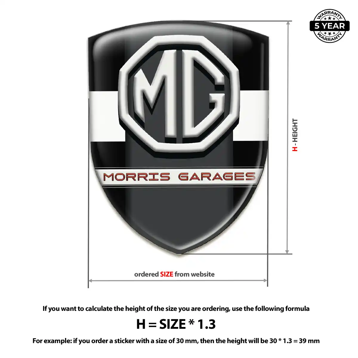 MG Emblem Silicone Outer Style