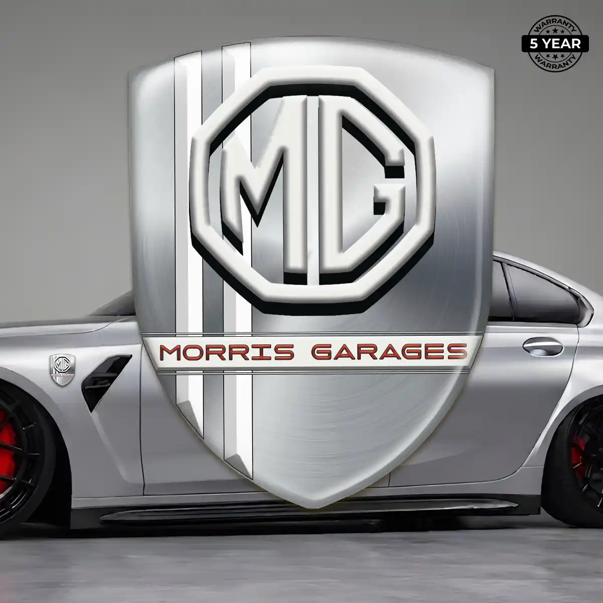 MG Emblem Silicone Refined Design