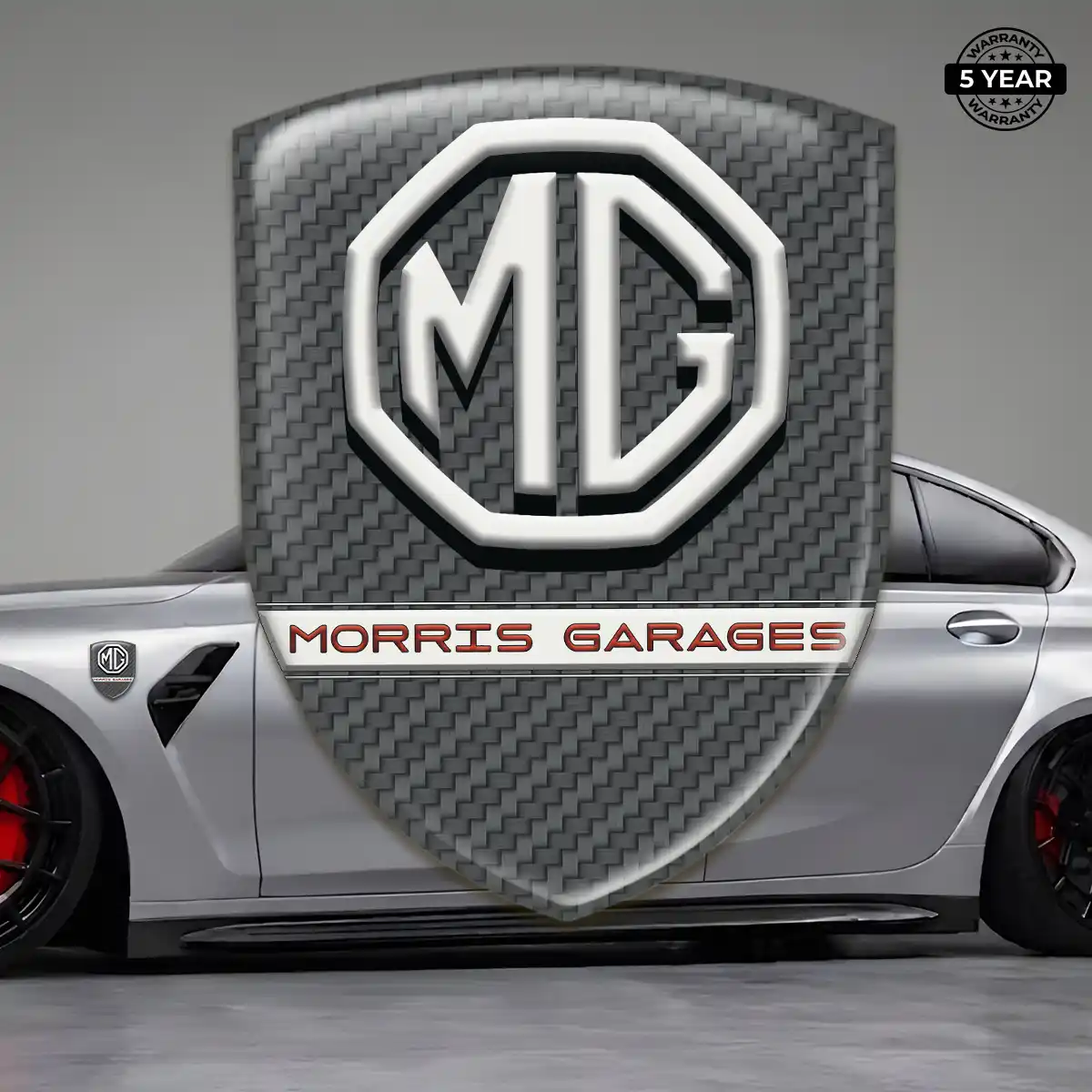 MG Emblem Silicone Sleek Style