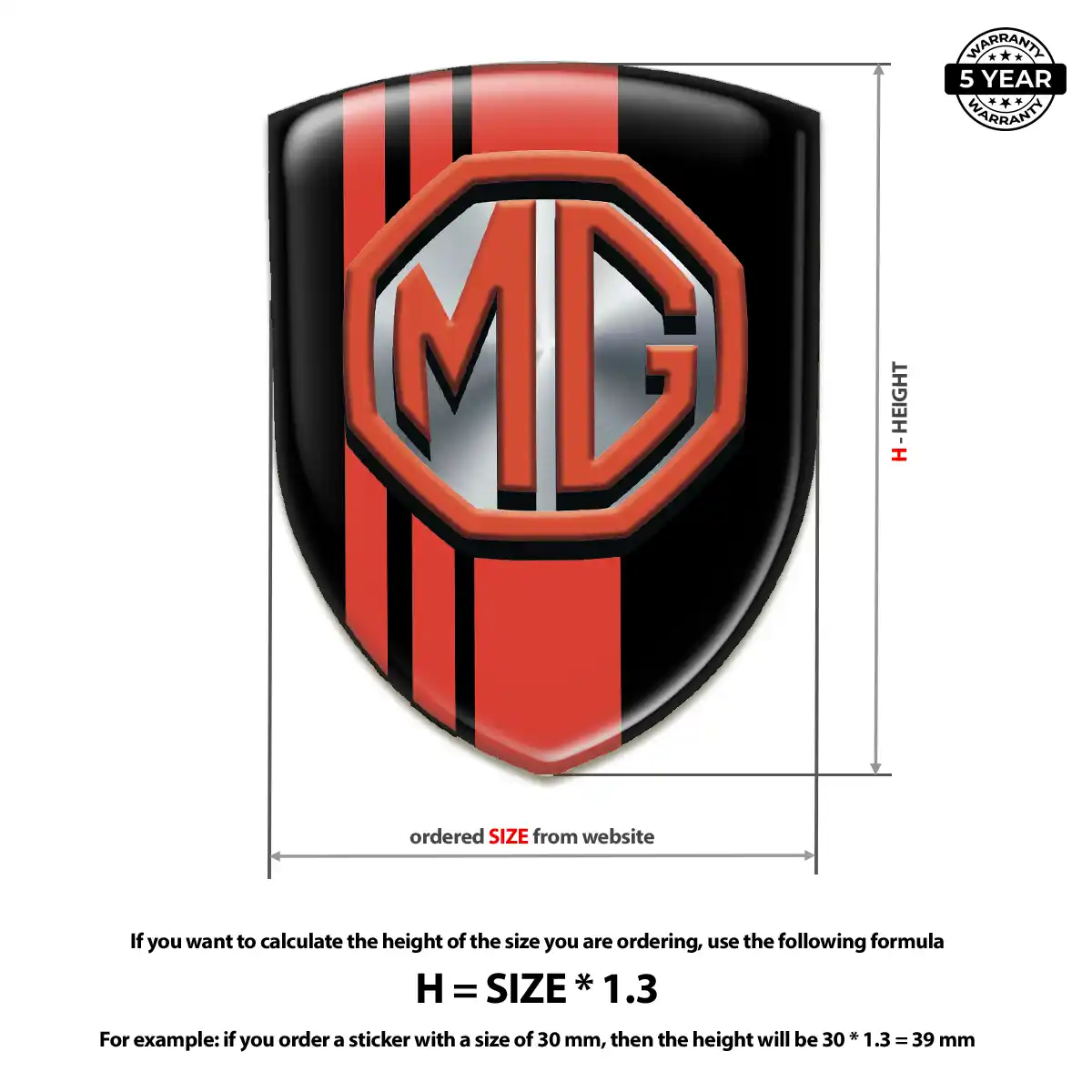MG Emblem Superior Craft