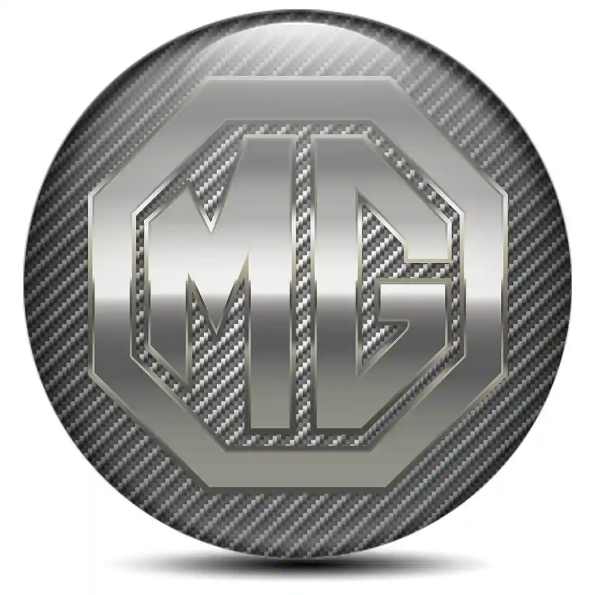 MG Emblem Wheel Center Caps Refined Design